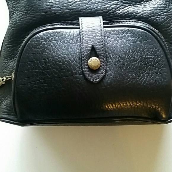 Vintage Fossil Leather Black Purse - Picture 4 of 8